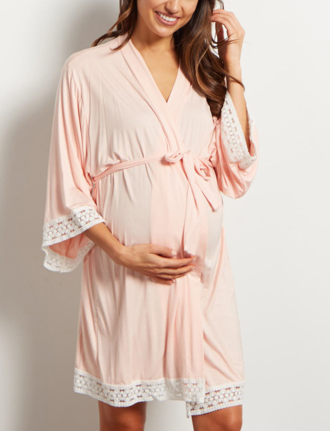 Discover the Perfect Solid Color Maternity Dress