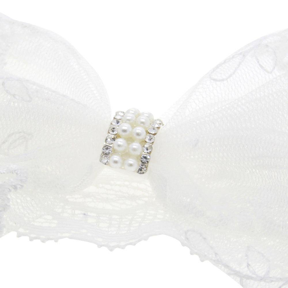 Newborn Baby Lace Bow Elastic Headband: The Perfect Accessory for Your Little One