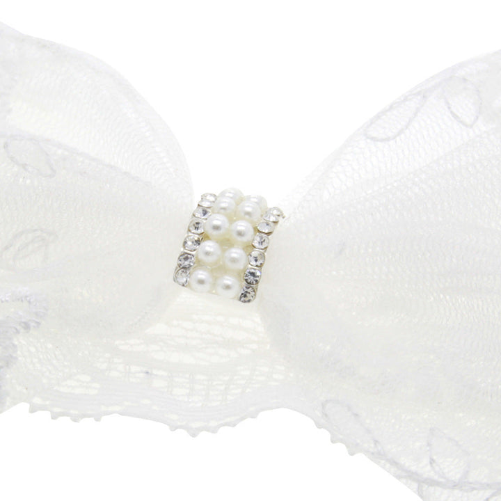 Newborn Baby Lace Bow Elastic Headband: The Perfect Accessory for Your Little One