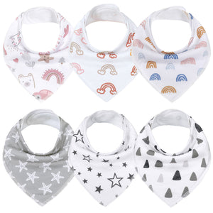 The Essential Newborn Baby Handkerchief Saliva Bib