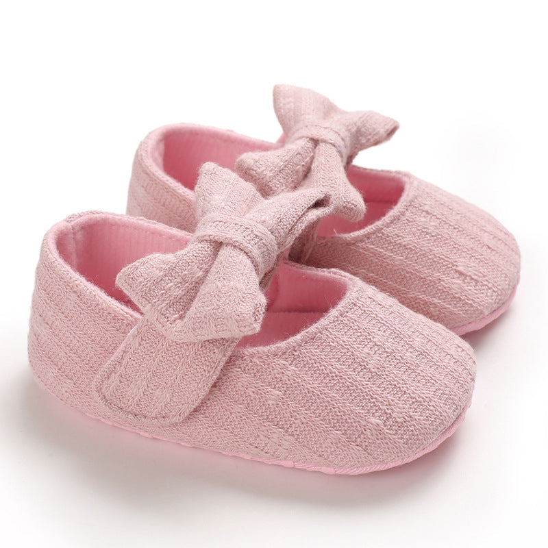 Wool Baby Knitted Bow Baby Shoes: The Perfect Blend of Comfort and Style