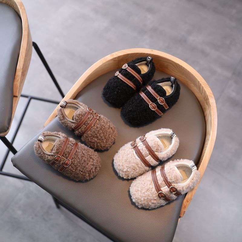 Warm Surface Children's Baby Scoop Style Baby Shoes