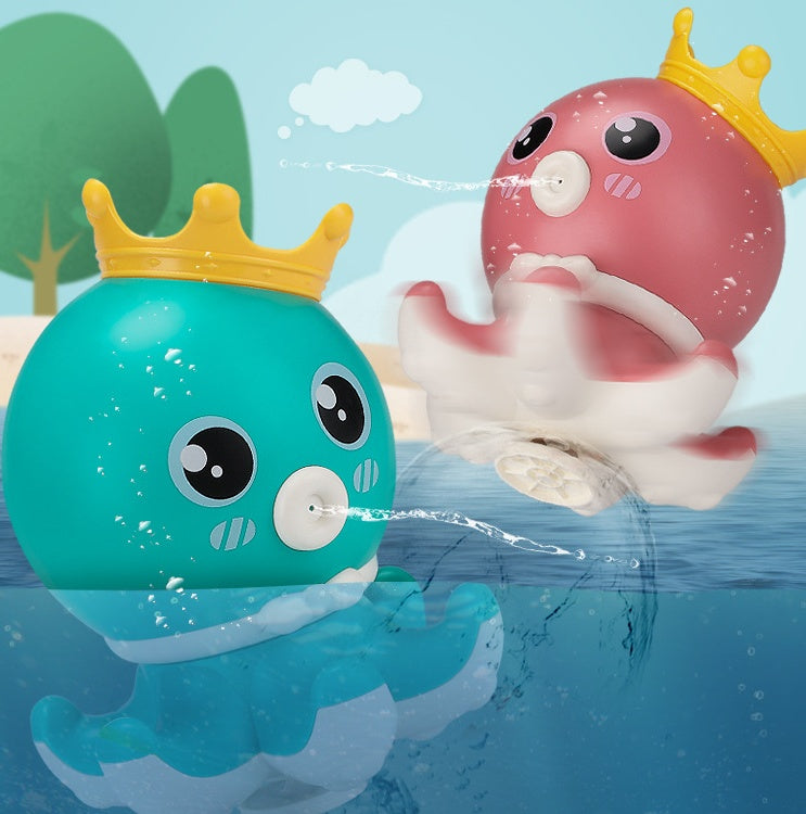 The Ultimate Baby Bath Experience with Our Rotating Water Spray Toy