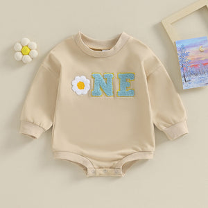 Discover the Charm of Baby Rompers with Golden Edge Embroidery